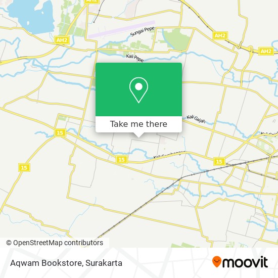 Aqwam Bookstore map