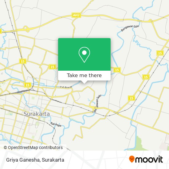 Griya Ganesha map