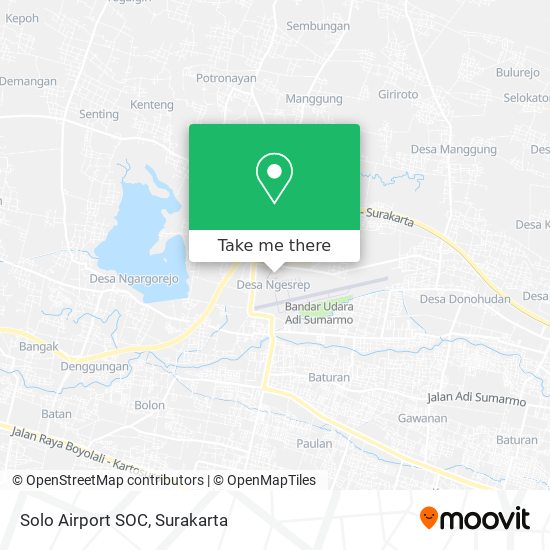 Solo Airport SOC map