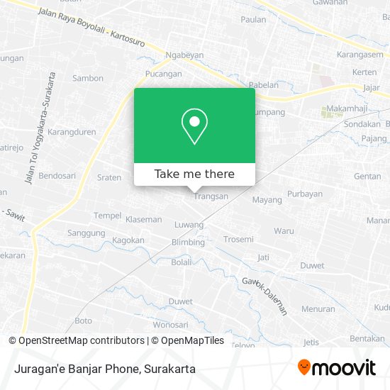 Juragan'e Banjar Phone map