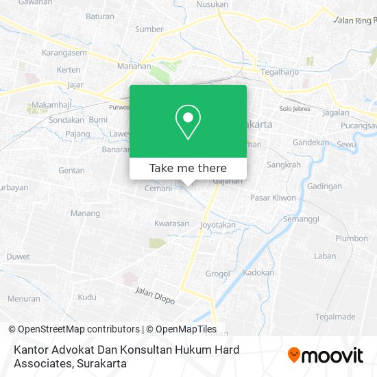 Kantor Advokat Dan Konsultan Hukum Hard Associates map