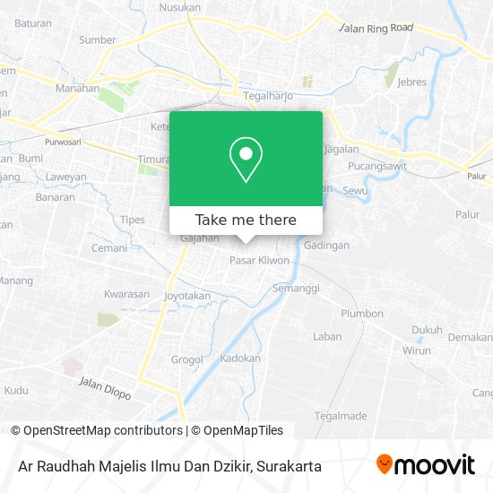 Ar Raudhah Majelis Ilmu Dan Dzikir map