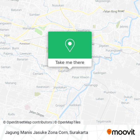 Jagung Manis Jasuke Zona Corn map