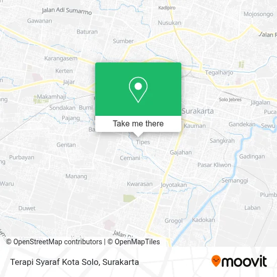 Terapi Syaraf Kota Solo map