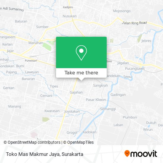 Toko Mas Makmur Jaya map