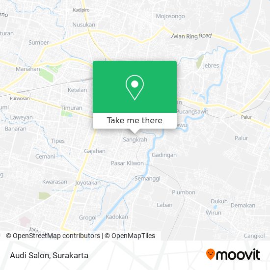 Audi Salon map