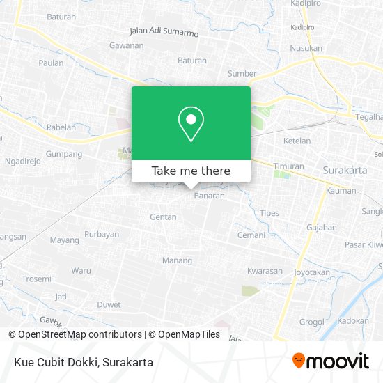 Kue Cubit Dokki map