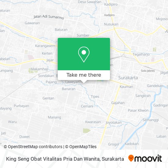 King Seng Obat Vitalitas Pria Dan Wanita map
