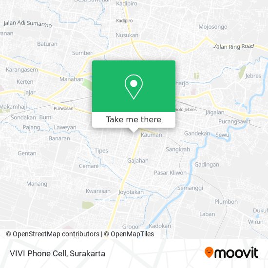 VIVI Phone Cell map