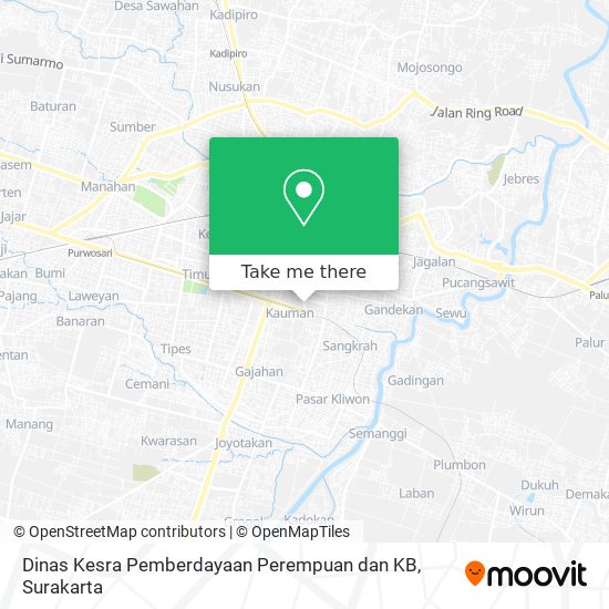 Dinas Kesra Pemberdayaan Perempuan dan KB map