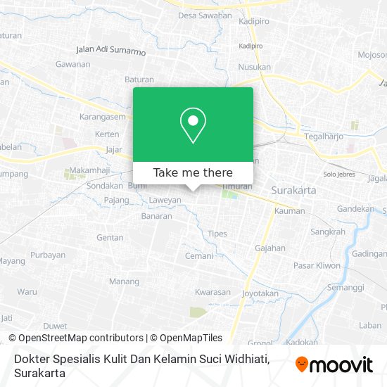 Dokter Spesialis Kulit Dan Kelamin Suci Widhiati map