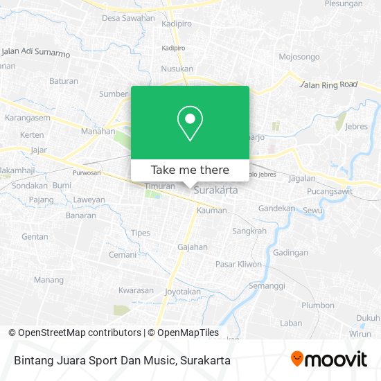 Bintang Juara Sport Dan Music map