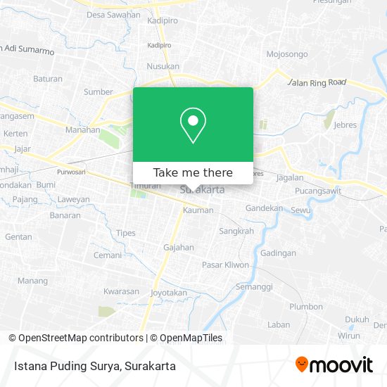 Istana Puding Surya map