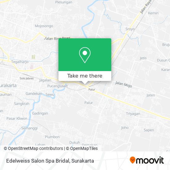 Edelweiss Salon Spa Bridal map
