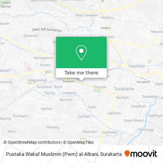 Pustaka Wakaf Muslimin (Pwm) al-Albani map