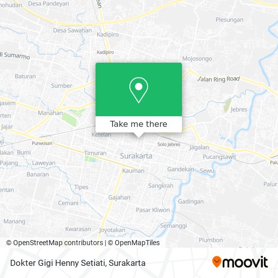 Dokter Gigi Henny Setiati map