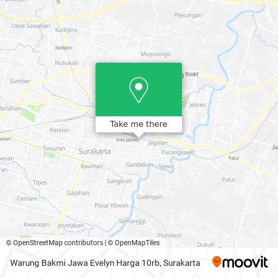 Warung Bakmi Jawa Evelyn Harga 10rb map