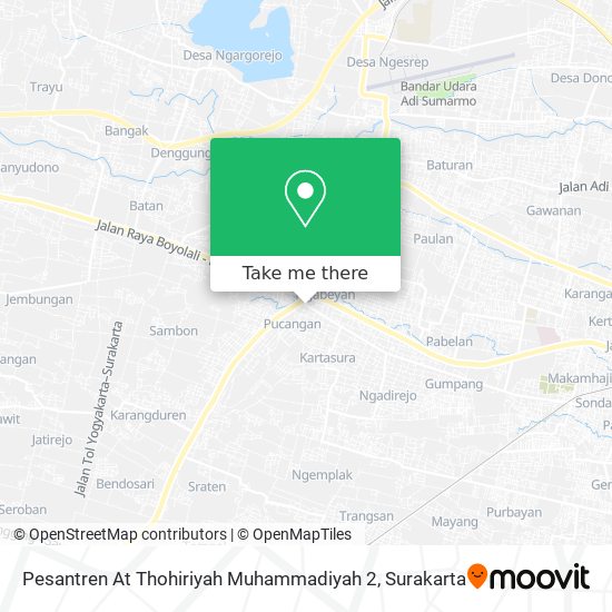 Pesantren At Thohiriyah Muhammadiyah 2 map