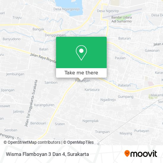 Wisma Flamboyan 3 Dan 4 map