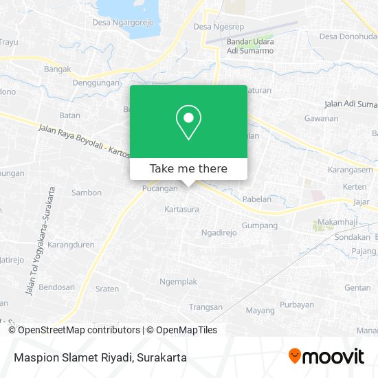 Maspion Slamet Riyadi map