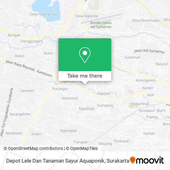 Depot Lele Dan Tanaman Sayur Aquaponik map