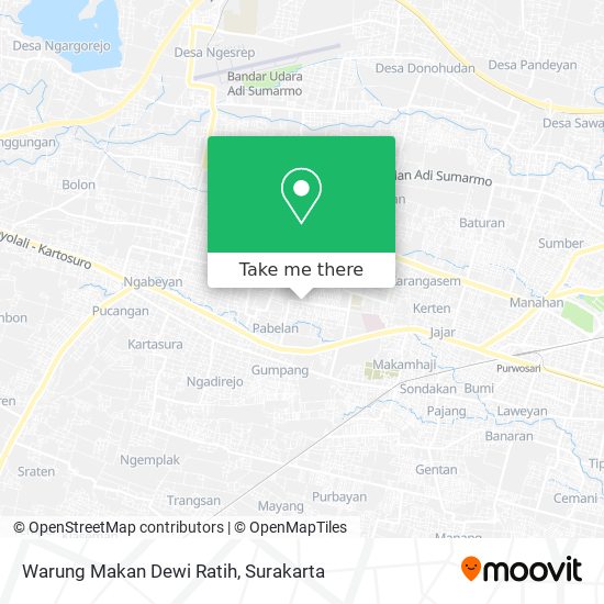 Warung Makan Dewi Ratih map