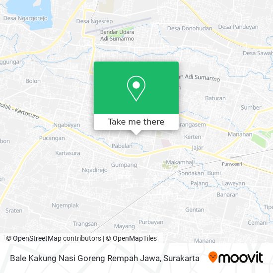 Bale Kakung Nasi Goreng Rempah Jawa map