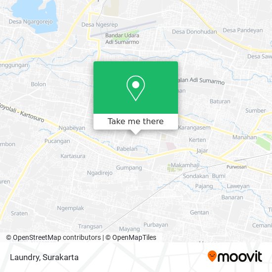 Laundry map