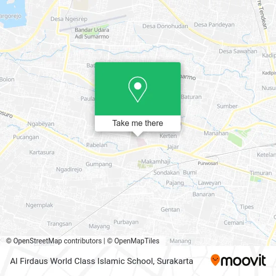 Al Firdaus World Class Islamic School map