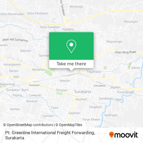 Pt. Greenline International Freight Forwarding map