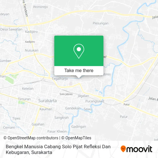 Bengkel Manusia Cabang Solo Pijat Refleksi Dan Kebugaran map