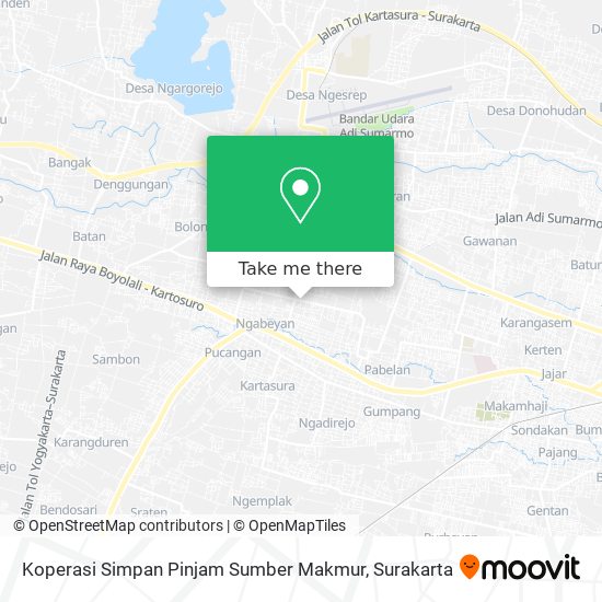 Koperasi Simpan Pinjam Sumber Makmur map