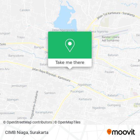 CIMB Niaga map