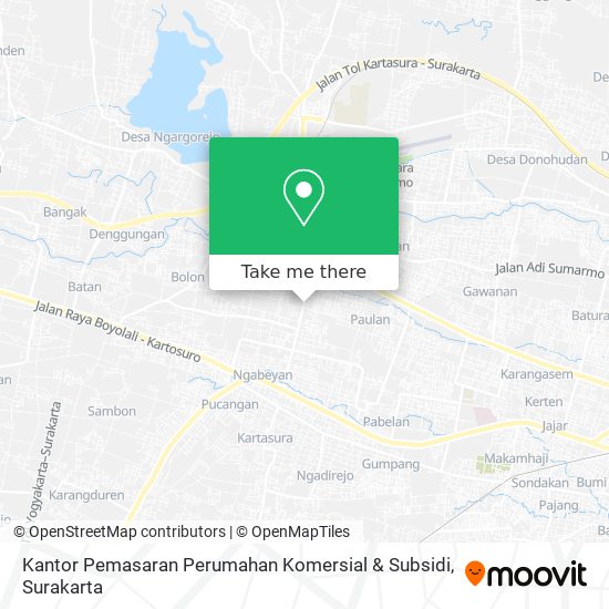 Kantor Pemasaran Perumahan Komersial & Subsidi map