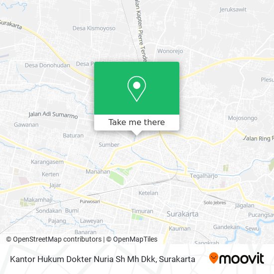 Kantor Hukum Dokter Nuria Sh Mh Dkk map