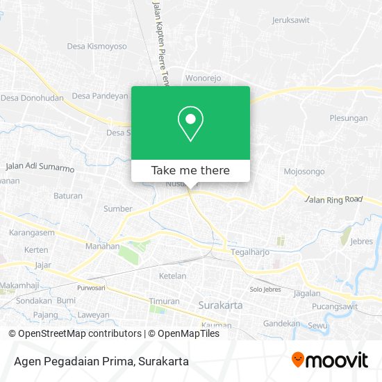 Agen Pegadaian Prima map