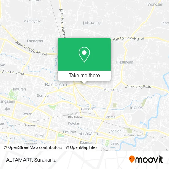 ALFAMART map