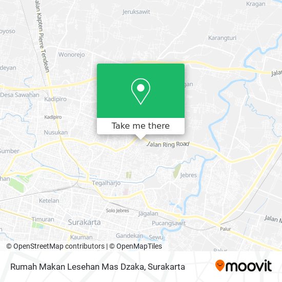 Rumah Makan Lesehan Mas Dzaka map