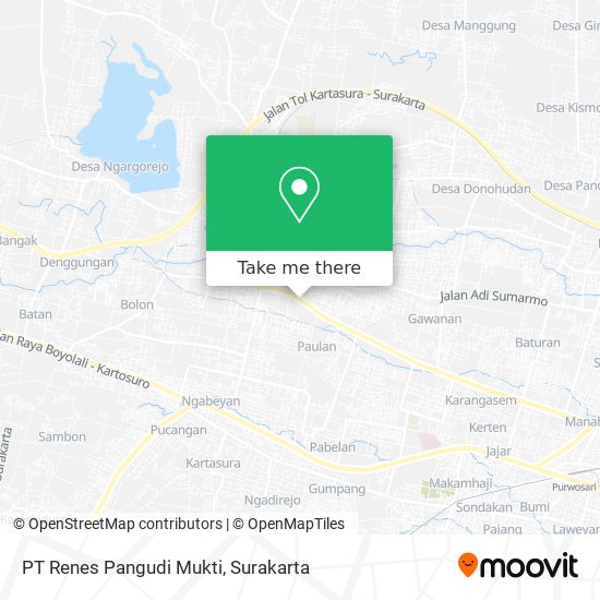 PT Renes Pangudi Mukti map