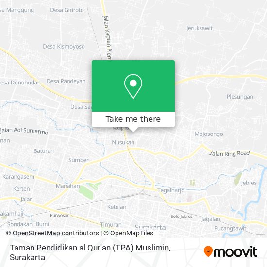 Taman Pendidikan al Qur'an (TPA) Muslimin map