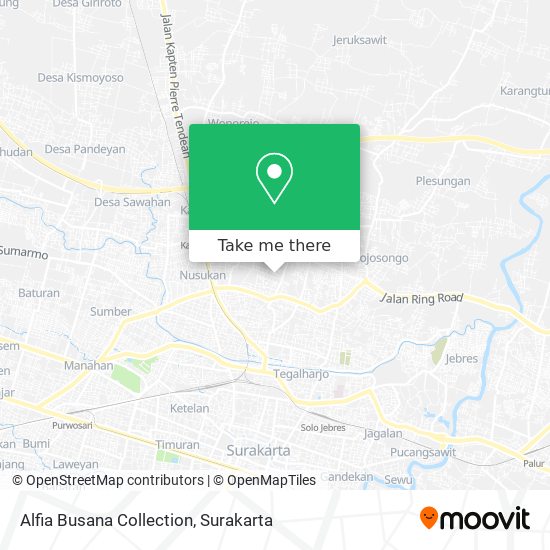 Alfia Busana Collection map