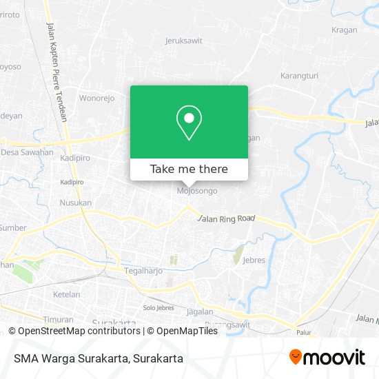 SMA Warga Surakarta map