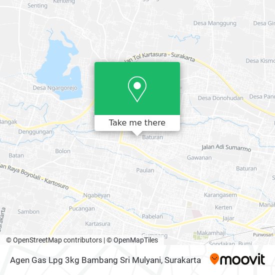 Agen Gas Lpg 3kg Bambang Sri Mulyani map
