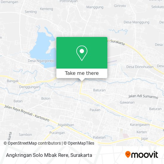 Angkringan Solo Mbak Rere map