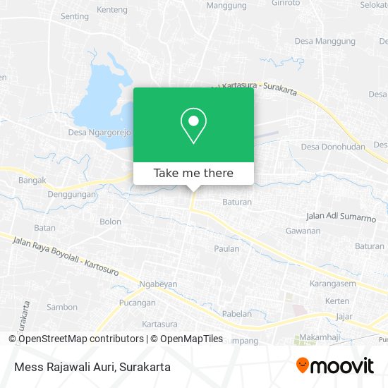 Mess Rajawali Auri map