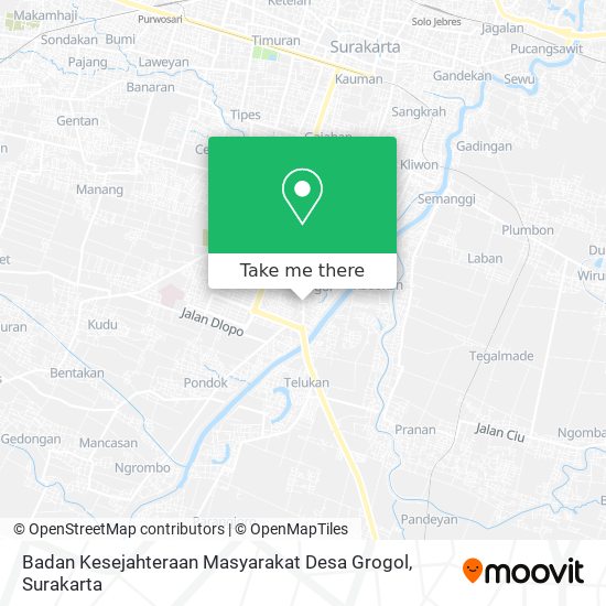Badan Kesejahteraan Masyarakat Desa Grogol map