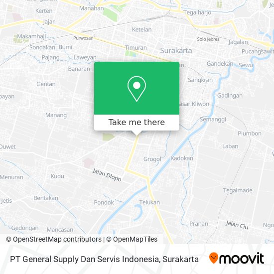 PT General Supply Dan Servis Indonesia map