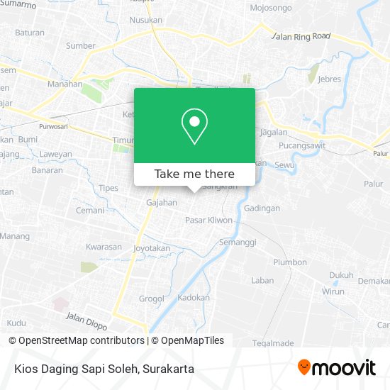 Kios Daging Sapi Soleh map