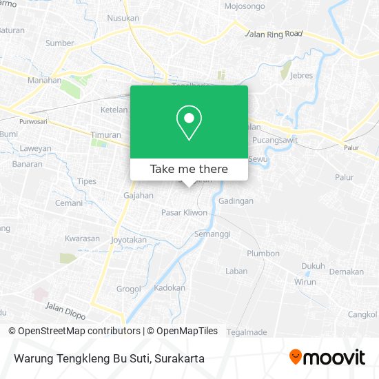 Warung Tengkleng Bu Suti map