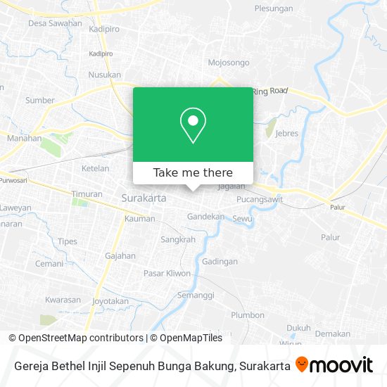 Gereja Bethel Injil Sepenuh Bunga Bakung map